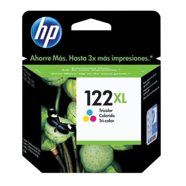 Cartucho De Tinta Hp 122xl Color (ch564hb)