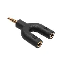 Adaptador P3 M X 2 P2 F