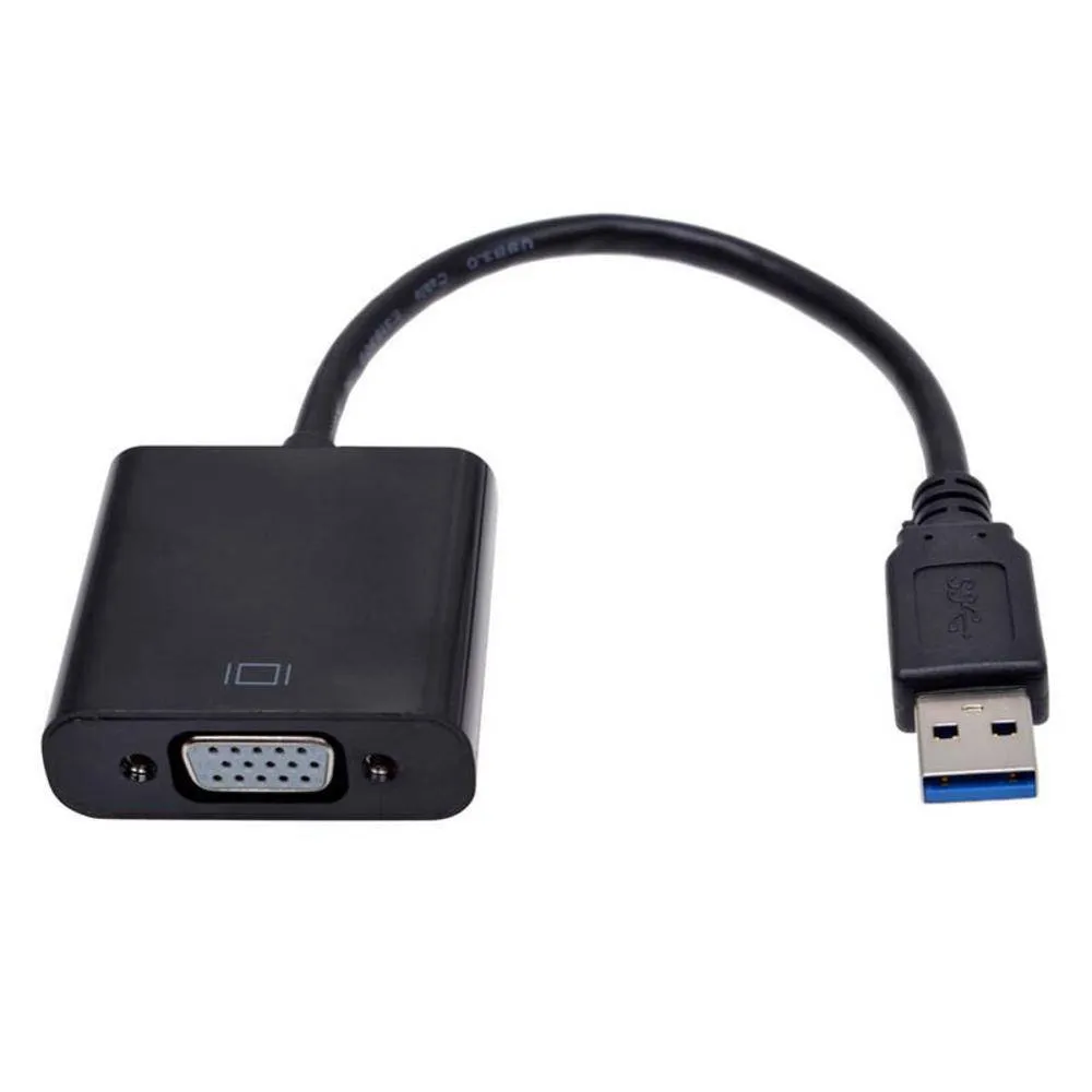 Cabo Conversor Usb 3.0 X Vga Femea