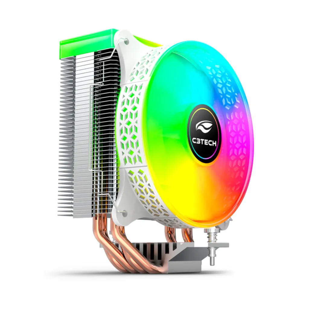 Cooler P/cpu Intel/amd/am4 Fc-l150rgb Branco C3tech